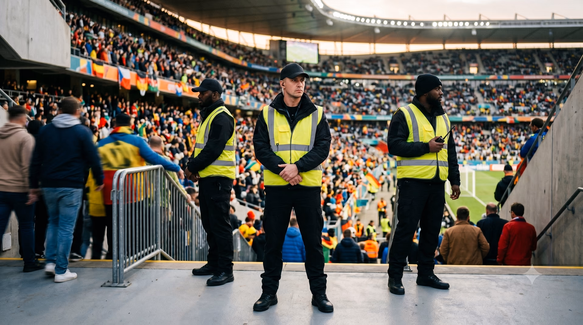 Spieltag- und Stadionsicherheit
